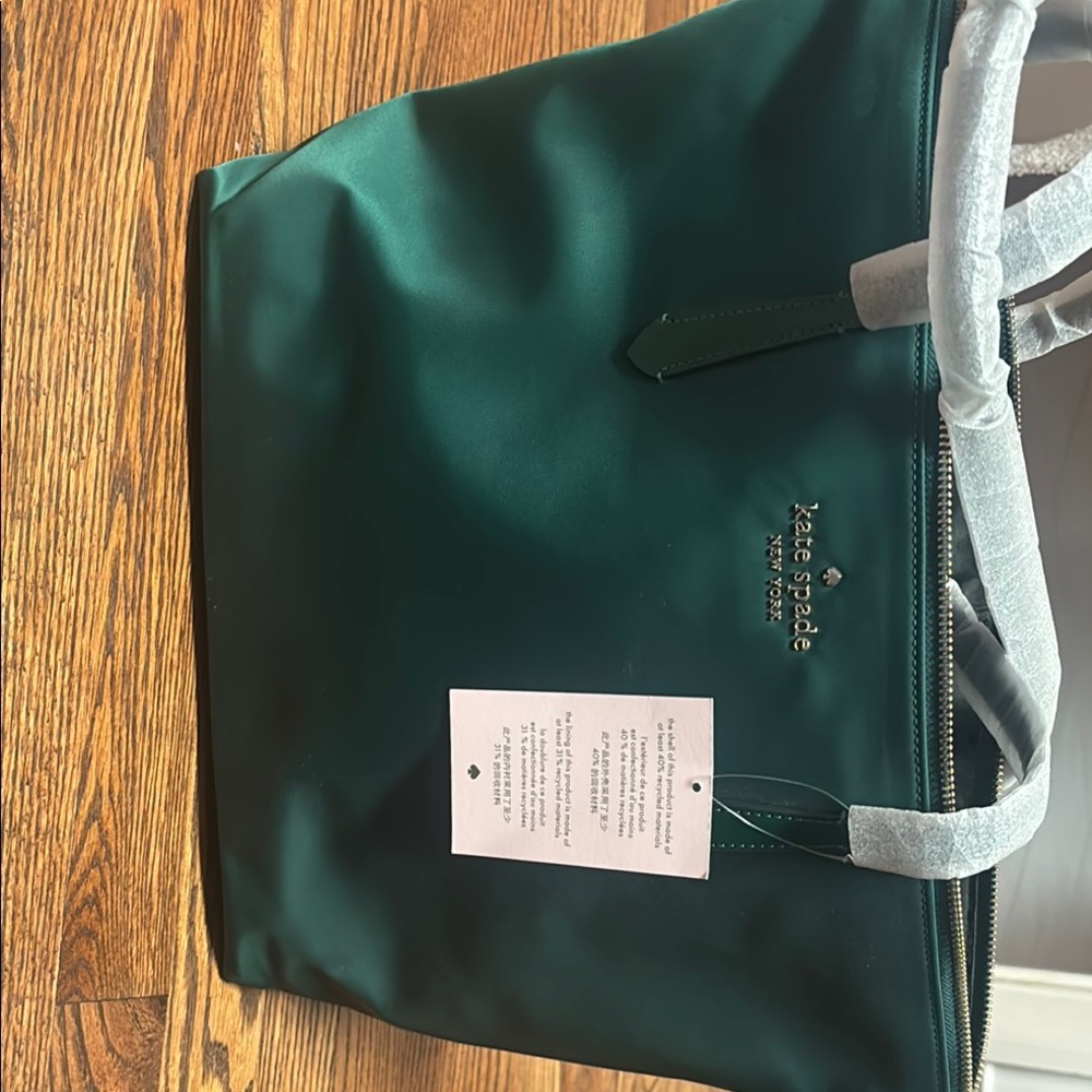 Kate Spade Green Tote Bag